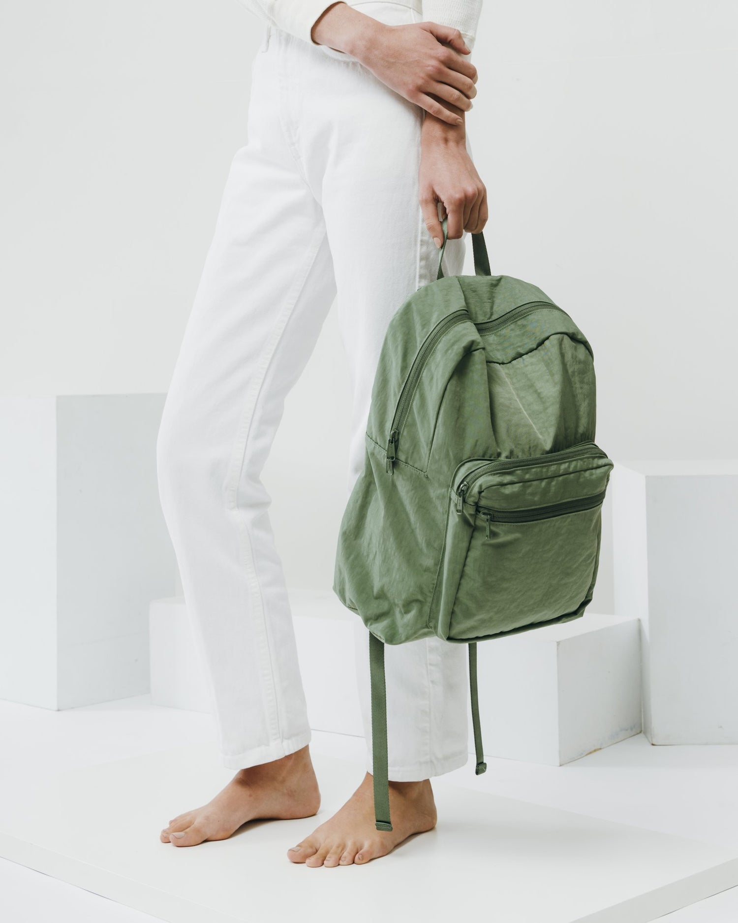 Baggu School Backpack - Olive
