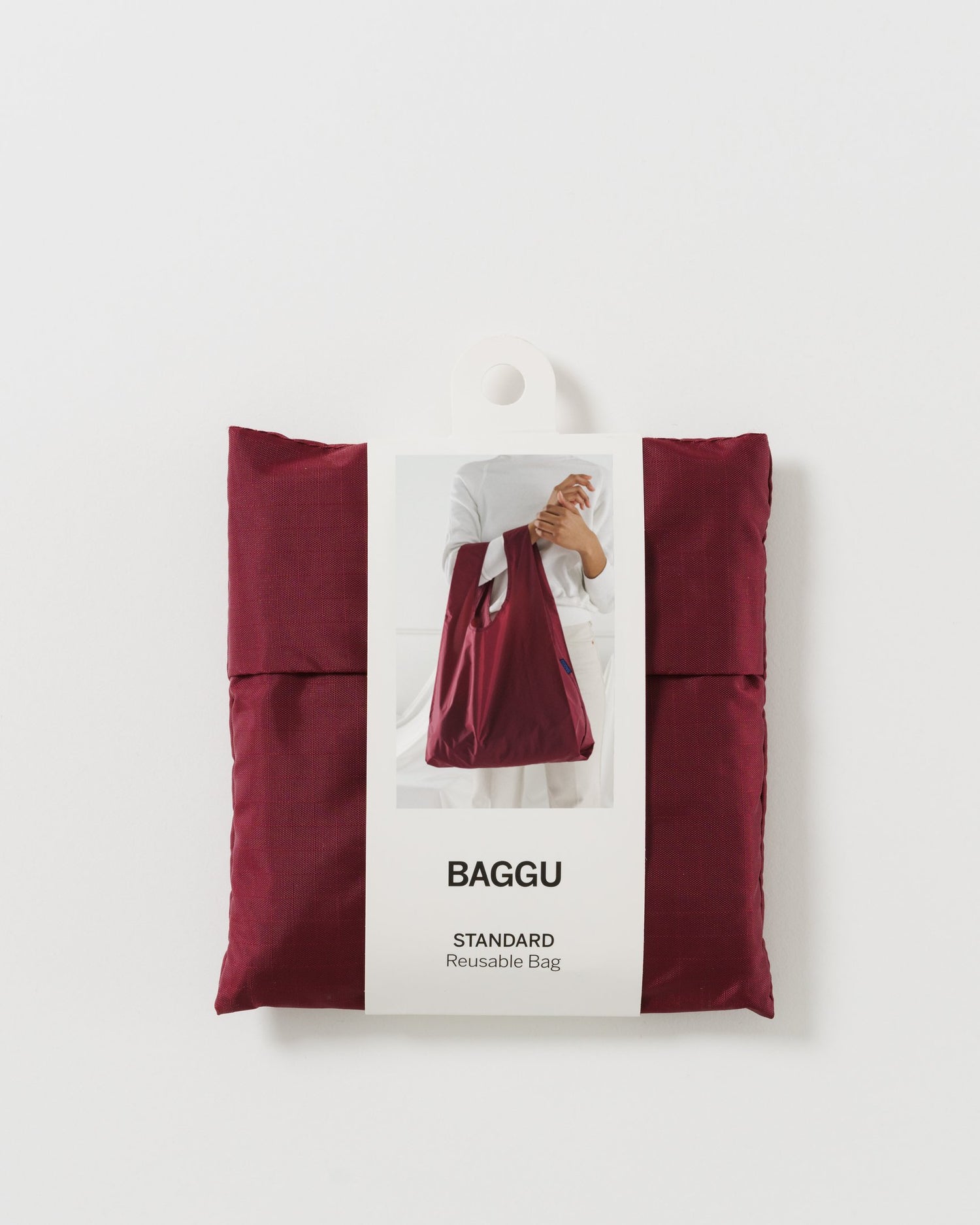 Baggu Standard Reusable Bag - Cranberry