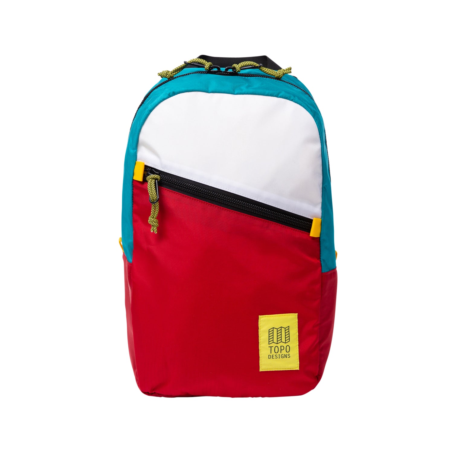 Topo Designs Light Pack - White/Red/Turquoise