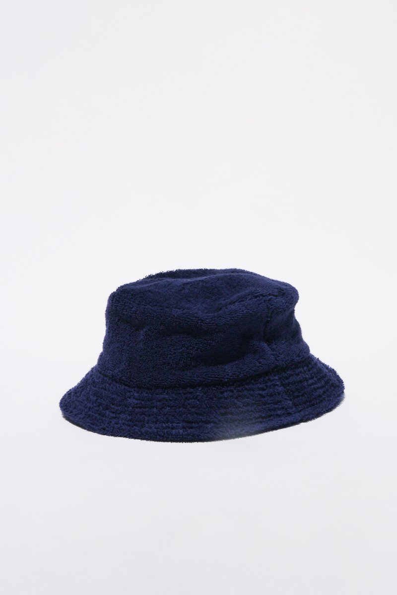 Lite Year Terry Bucket Hat - Navy