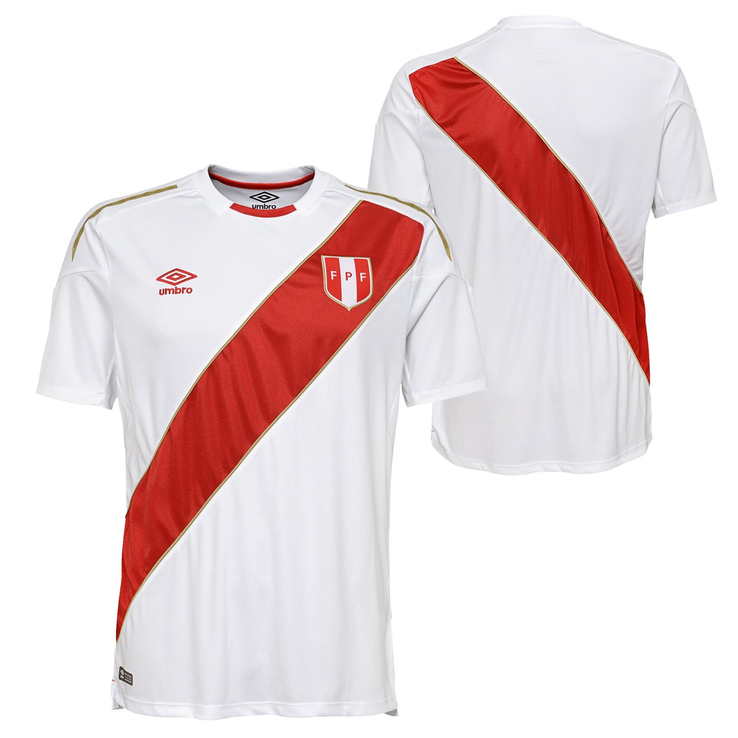 UMBRO Peru 2018 Home S/S Jersey