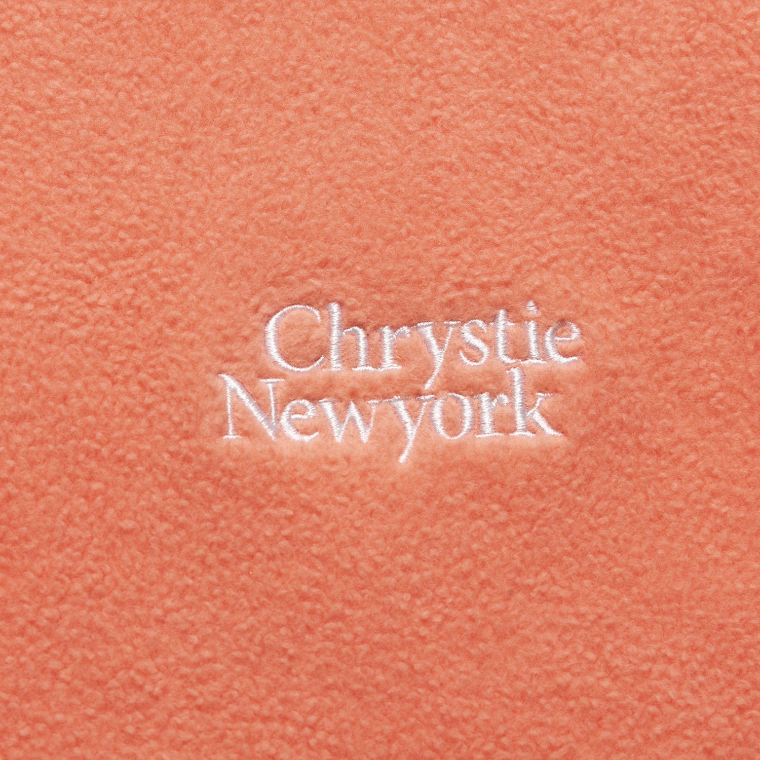 Chrystie NYC - PRM Reversed Fleece Hoodie / Coral