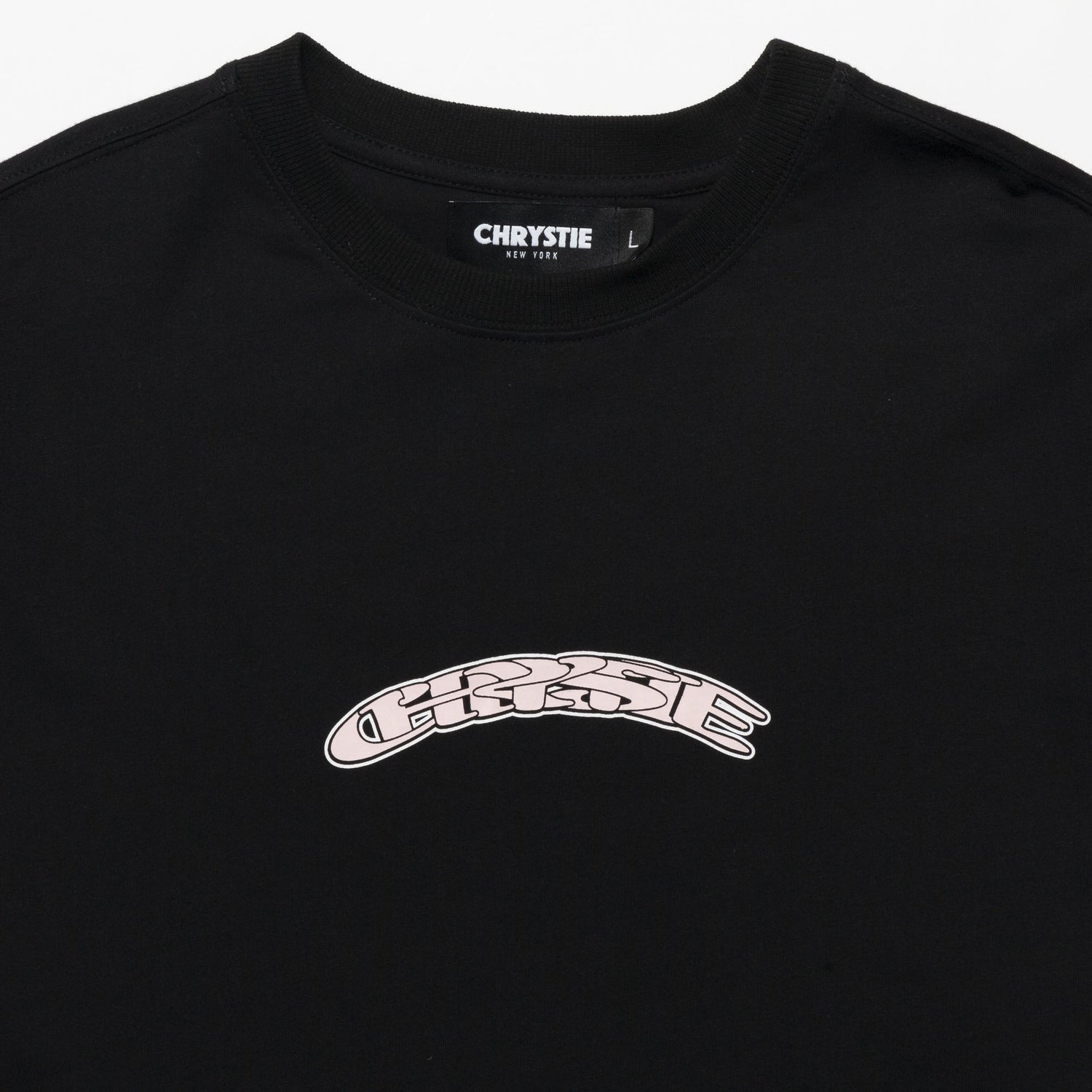 Chrystie NYC x Soho Warriors - SWFC Twisted logo T-Shirt / Black