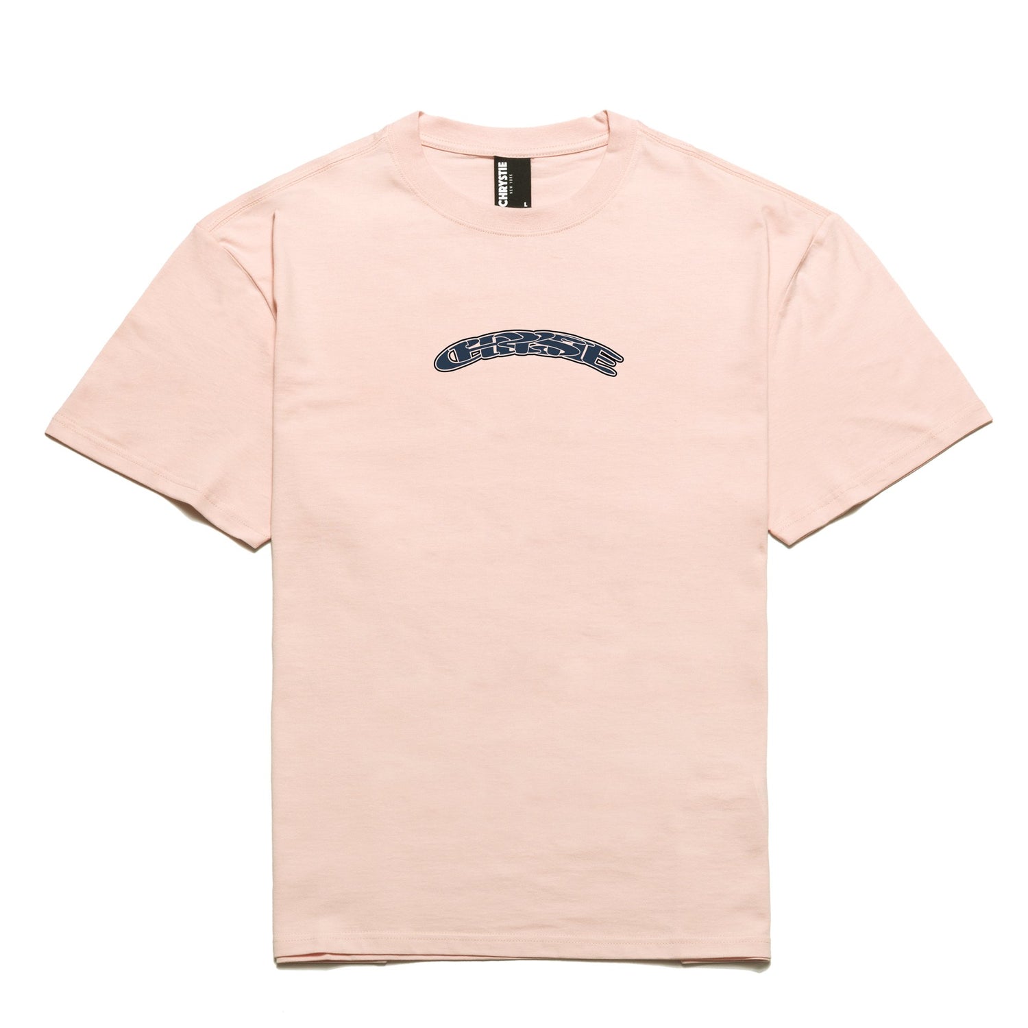 Chrystie NYC x Soho Warriors - SWFC Twisted logo T-Shirt / Light Pink
