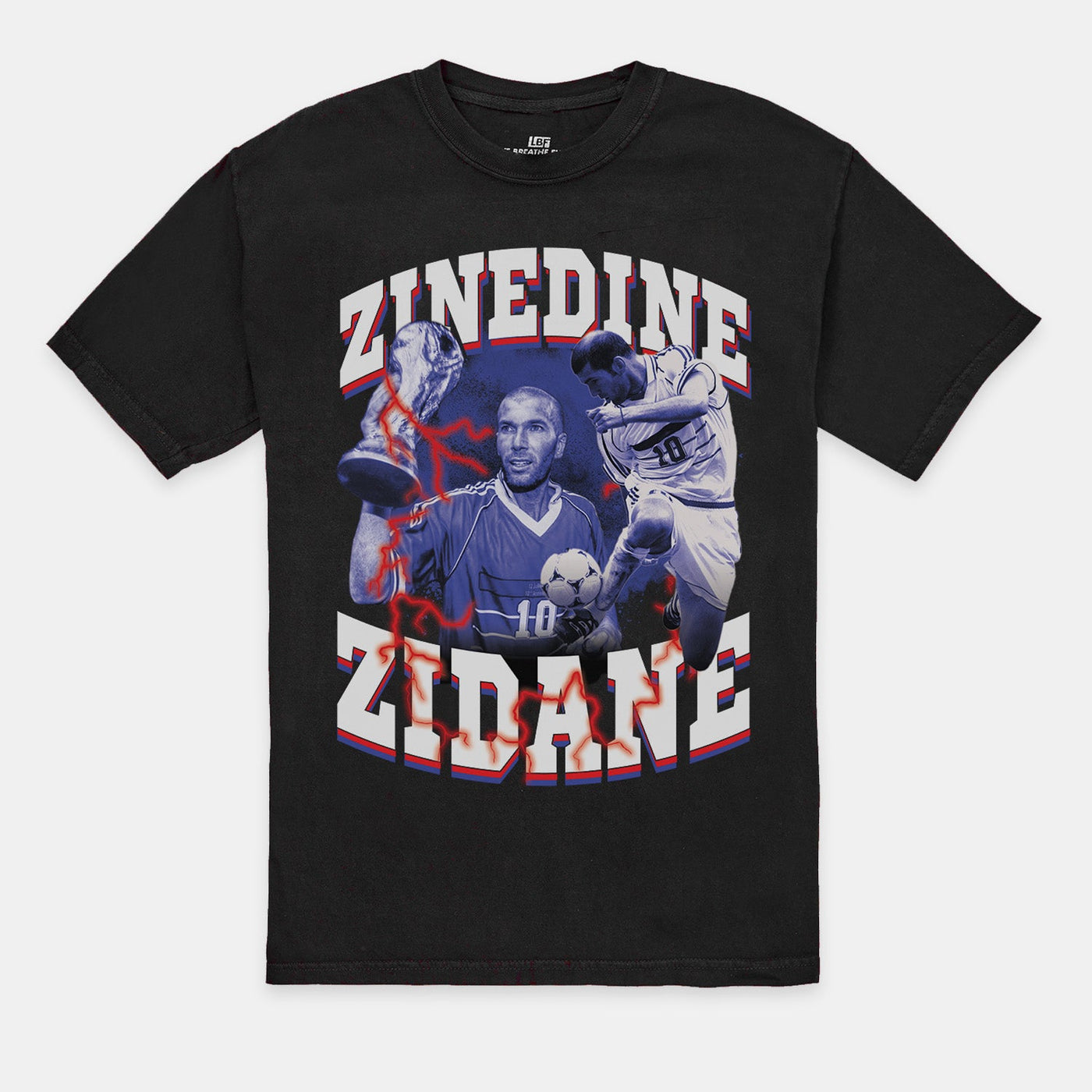 Live Breathe Futbol Zidane T-Shirt