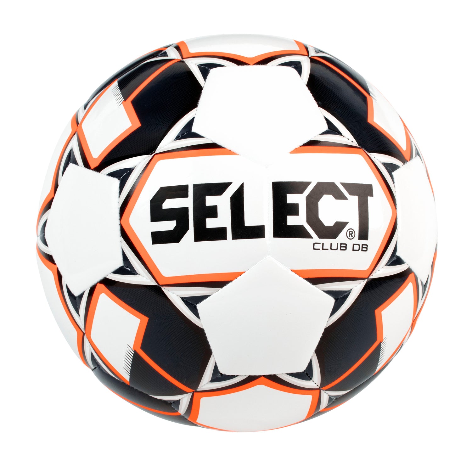 Select Sport Club DB Soccer Ball - NFHS - White/Black/Orange