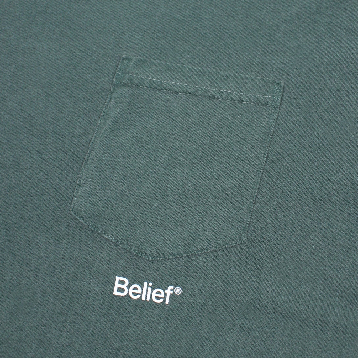 Belief NYC Core Pocket Tee - Pine