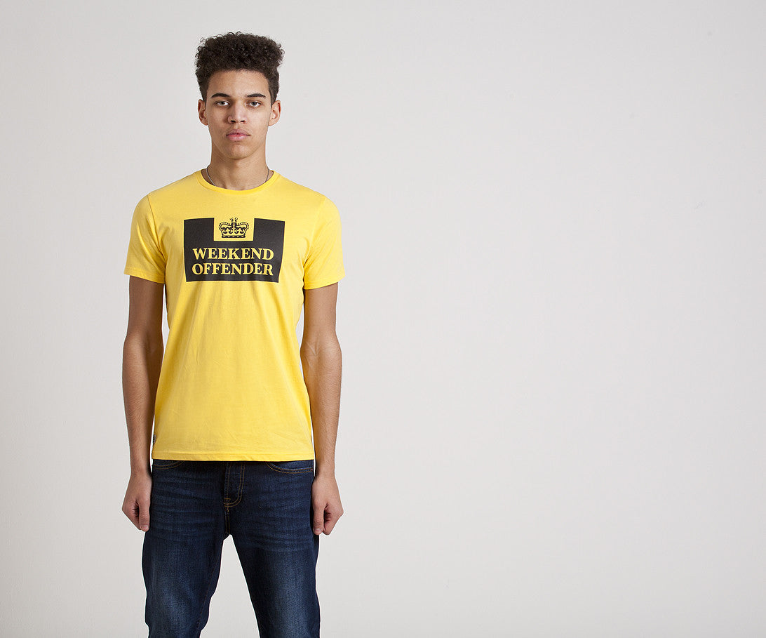 Weekend Offender Prison Tee - Beeswax