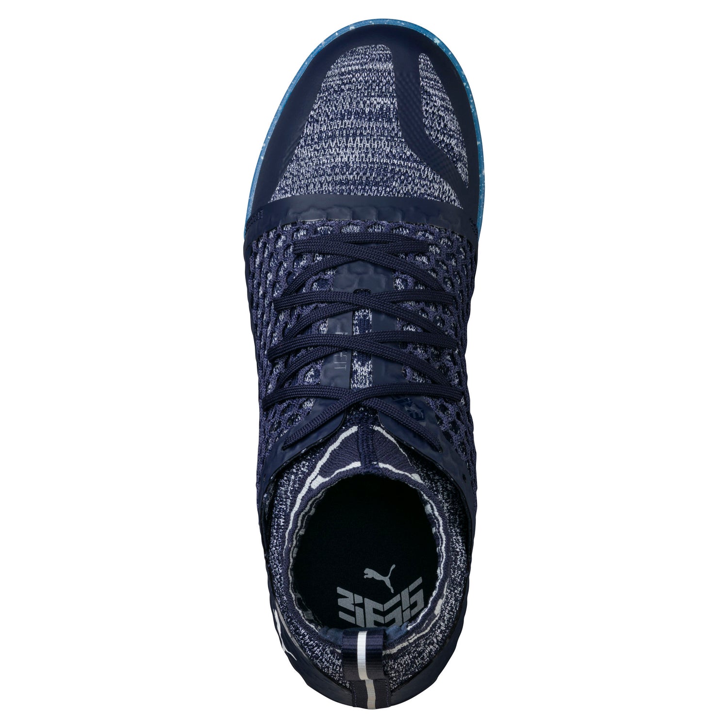 PUMA 365 evoKNIT NETFIT CT Indoor Soccer Shoes - Peacoat-Quarry-White - The Village Soccer Shop