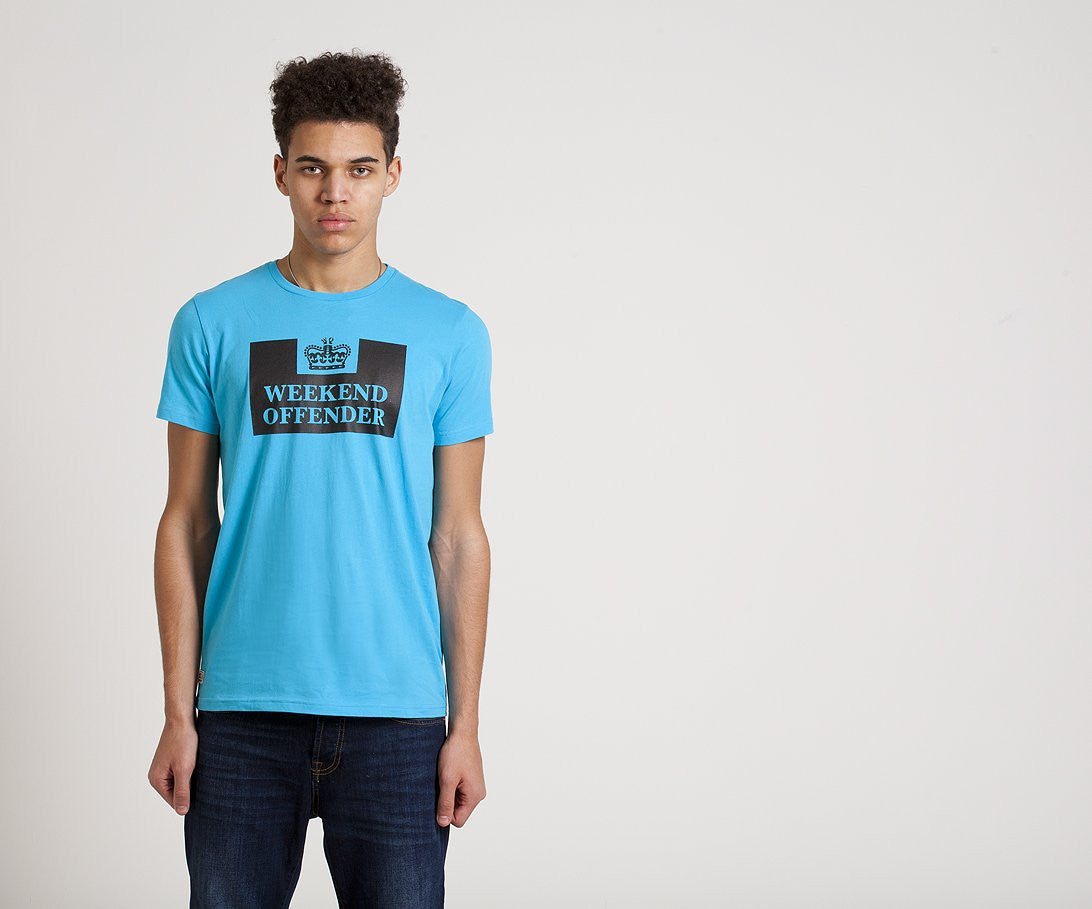 Weekend Offender Prison Tee - Ocean